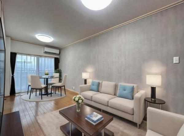 【居間・リビング】 | アクロシャトー俊徳道　中古マンション