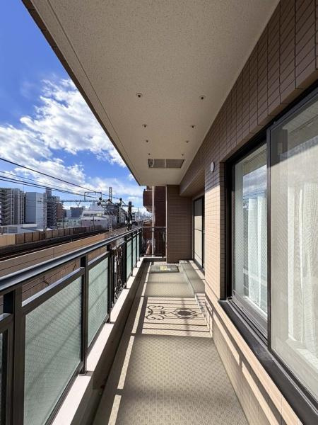 マイキャッスル横浜南のバルコニー