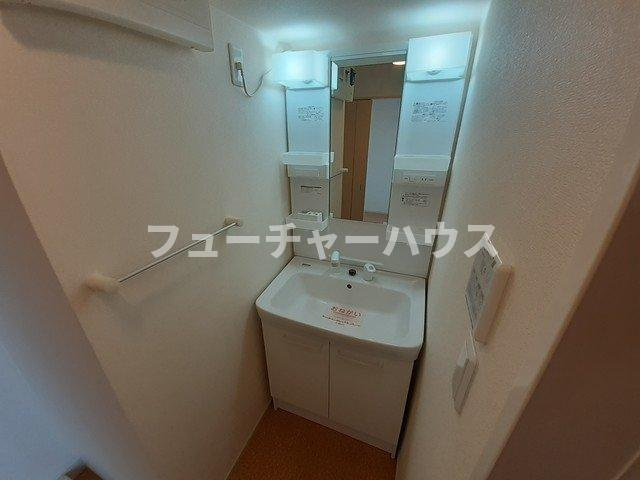 ロリエ　Ｂの洗面所|忙しい朝には欠かせない洗面所です