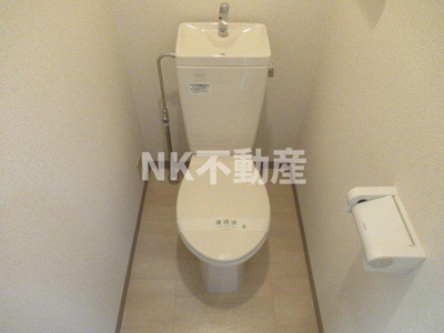 【トイレ】 | シティパーク菱屋西（長瀬賃貸） | 落ち着いたトイレです