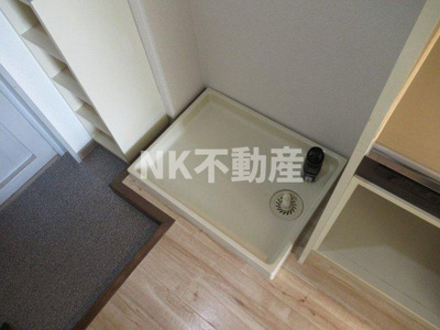 【設備】 | シティパーク菱屋西（長瀬賃貸） | 室内洗濯パンです