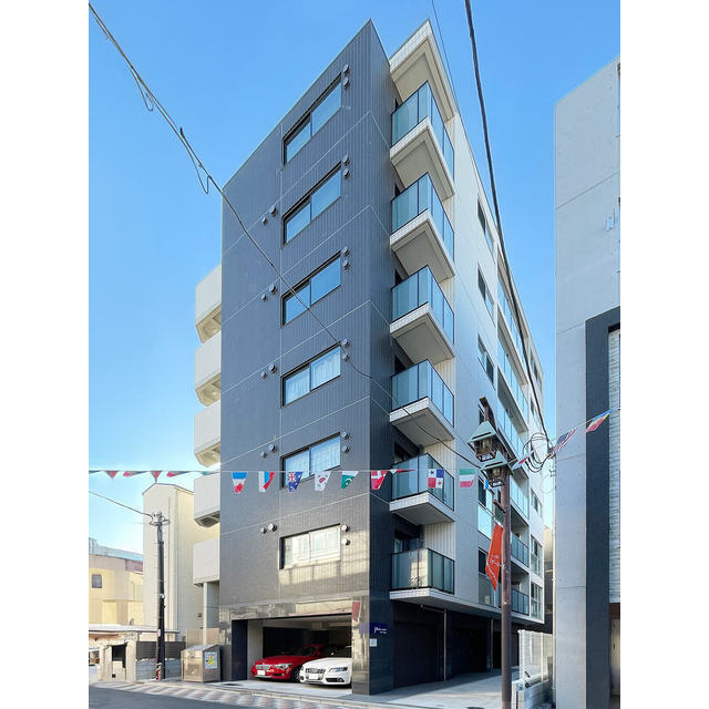 アズールコート町屋パサージュの外観