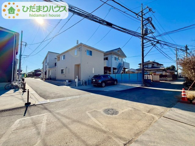 野田市中野台第13　新築戸建　3号棟の前面道路含む現地写真|2026年1月現地写真です(^^)/お問合せお待ちしております。