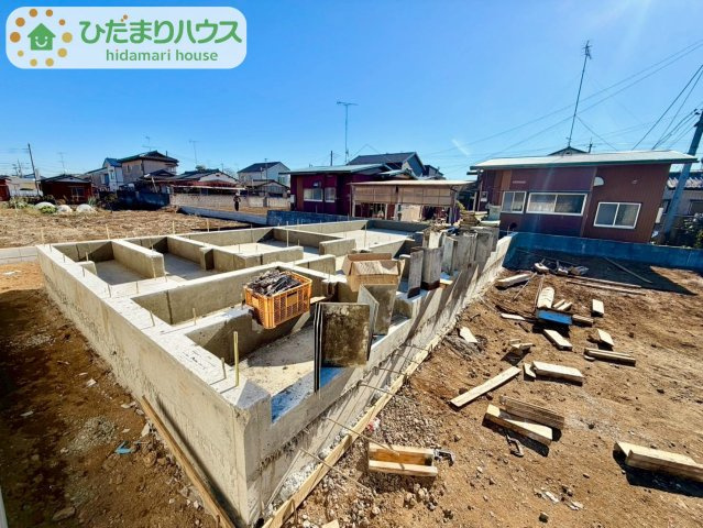 野田市中野台第13　新築戸建　3号棟の外観|2026年1月現地写真です(^^)/お問合せお待ちしております。