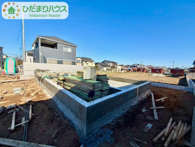 野田市中野台第13　新築戸建　3号棟の外観|2026年1月現地写真です(^^)/お問合せお待ちしております。