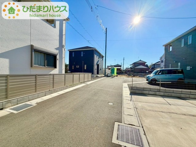 野田市中野台第13　新築戸建　3号棟の前面道路含む現地写真|2026年1月現地写真です(^^)/お問合せお待ちしております。