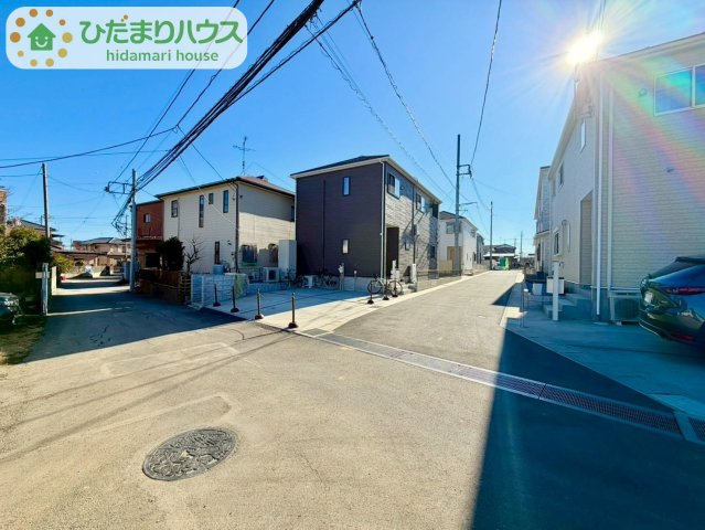 野田市中野台第13　新築戸建　3号棟の前面道路含む現地写真|2026年1月現地写真です(^^)/お問合せお待ちしております。