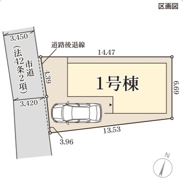 【区画図】 | リーブルガーデン岸和田市八幡町２期 | 区画図