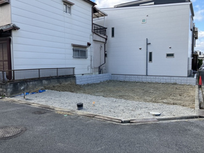 【前面道路含む現地写真】 | リーブルガーデン和泉市池上町４丁目 | 前面道路含む現地写真