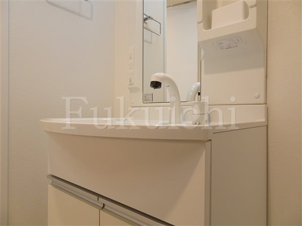 エルファーロ都立大学の独立洗面台