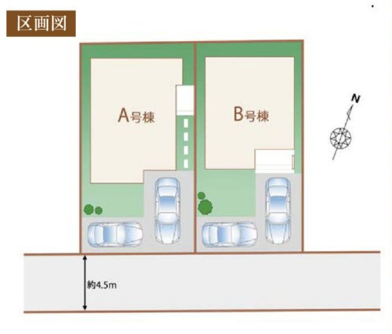 【Heartfull Town】東村山富士見町23期の区画図