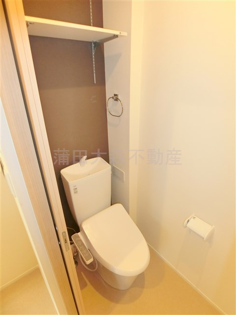 メルヴェーユ久が原Ⅱのトイレ|温水洗浄便座付き　トイレ　