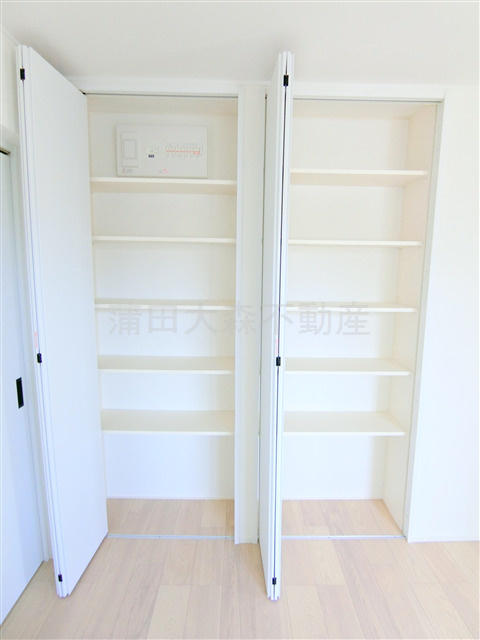 プラス　ウィステリア　の収納