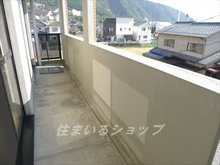 広島市安佐北区可部東２丁目の賃貸マンションのバルコニー