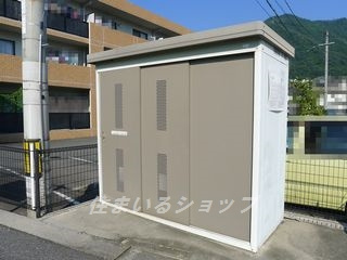 広島市安佐北区可部東２丁目の賃貸マンションの設備|ごみステーション