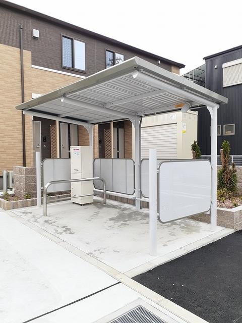 フローラの駐車場