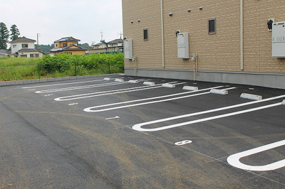 【駐車場】 | エスポワール Ｂ | 車をお持ちの方に嬉しい駐車場付きの物件です