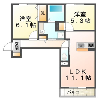 【間取り】 | ワンウェーブ霞ヶ丘