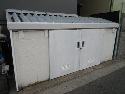 【その他共用部分】 | 北野田マンション巽A棟 | 敷地内ゴミ捨場