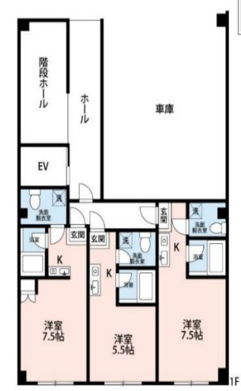 【湘南アスール・ナ・プノ】神奈川県平塚市1棟投資マンション「満室稼働中」「令和6年11月屋上防水工事済」の間取り