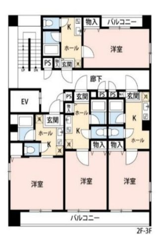 【湘南アスール・ナ・プノ】神奈川県平塚市1棟投資マンション「満室稼働中」「令和6年11月屋上防水工事済」の間取り
