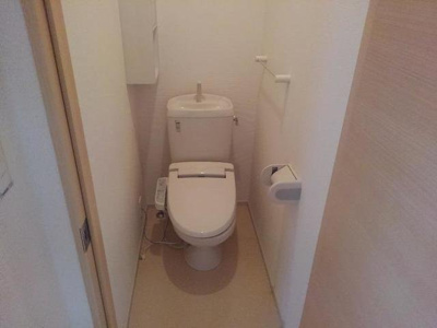 【トイレ】 | 玲巧ハイツ八丁 | シンプルで使いやすいトイレです