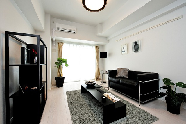 エンクレスト祇園の居間・リビング|ゆったり過ごせるリビングです