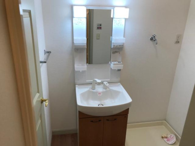 【洗面所】 | ル・シエル山王 | 洗髪洗面化粧台