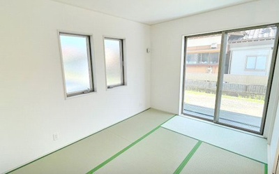 【和室】 | ☆☆価格変更！！新築分譲　内郷内町　オール電化　全４棟！！ | リビング横には和室付！！