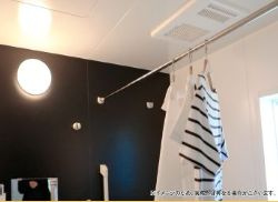 【冷暖房・空調設備】 | ☆☆価格変更！！新築分譲　内郷内町　オール電化　全４棟！！ | 浴室換気乾燥機
雨の日や洗濯物が乾きにくい日は乾燥モード、冬は暖房、夏は涼風機能で快適なバスタイム

