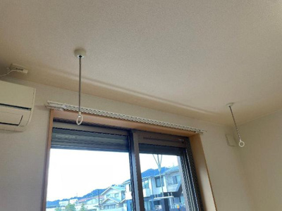 【設備】 | オレンジハイム水尻Ⅰ | 室内物干し