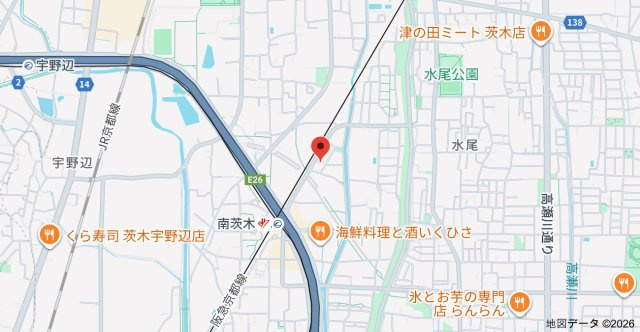 ソレイユ東奈良の地図