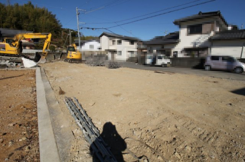 鴨部　建築条件なし　売土地　1号地（全4区画）の外観|１号地　土地面積　138.49㎡　（約41.89坪）