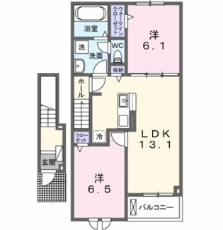 【間取り】 | カルム　ミー