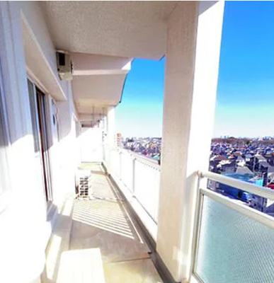 【バルコニー】 | ガーデンコート清瀬１号棟１号棟 | バルコニー付き