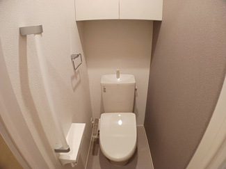 【トイレ】 | プレミアコート　上高津 | シンプルで使いやすいトイレです