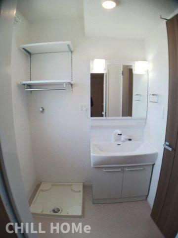 クラール　島野　Ａの洗面所|当社、チルホームのHPもご覧ください(^^)/物件情報多数♪