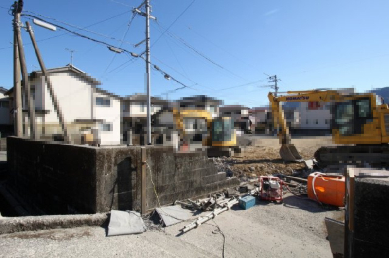 鴨部　建築条件なし　売土地　3号地（全4区画）の外観|3号地　土地面積　138.25㎡　（約41.82坪）