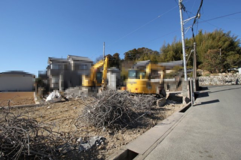 鴨部　建築条件なし　売土地　3号地（全4区画）の外観|3号地　土地面積　138.25㎡　（約41.82坪）
