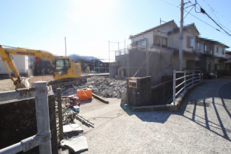 鴨部　建築条件なし　売土地　4号地（全4区画）の外観|4号地　土地面積　156.83㎡　（約47.44坪）