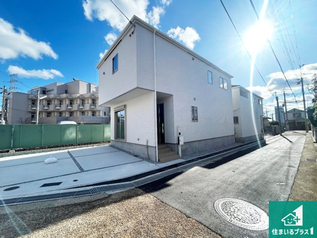 宝塚市小浜　第1期　新築一戸建ての外観|お客様に長く安心して住んでいだだける事にこだわった家づくり！住んでからのアフターサービスにもしっかりと取り組んでいます！