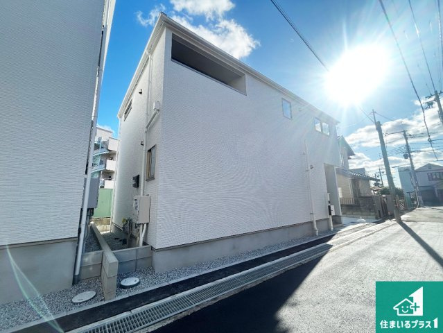 宝塚市小浜　第1期　新築一戸建ての外観|安心の10年保証！外観を美しく保ち、雨水で汚れを落とします！気になることがありましたら、お気軽にお問い合わせください！