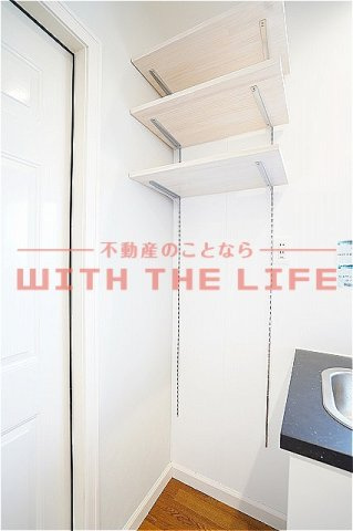 アンズ・アベニュー【10.000円キャッシュバック対象物件】の収納|ちょっとした収納スペースも充実しています