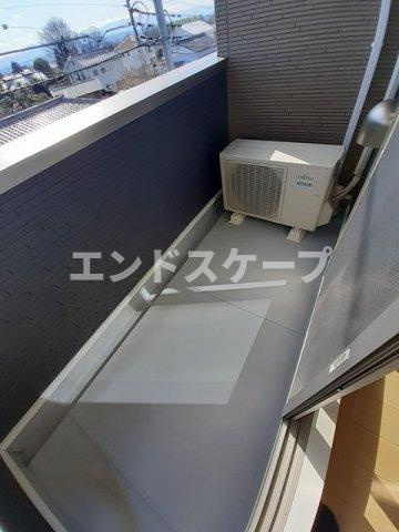 ドエル観音寺　Ｃのバルコニー|高崎、前橋のお部屋探しはエンドスケープまで！お客様の理想お聞かせ下さい♪