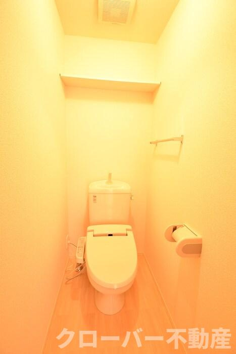 クローリス善通寺のトイレ|温水洗浄暖房便座