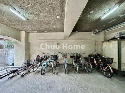 【駐輪場】 | 新大橋マンション | 【自転車置き場】最新の空き状況や費用などの詳細は担当スタッフまでお問い合わせください。