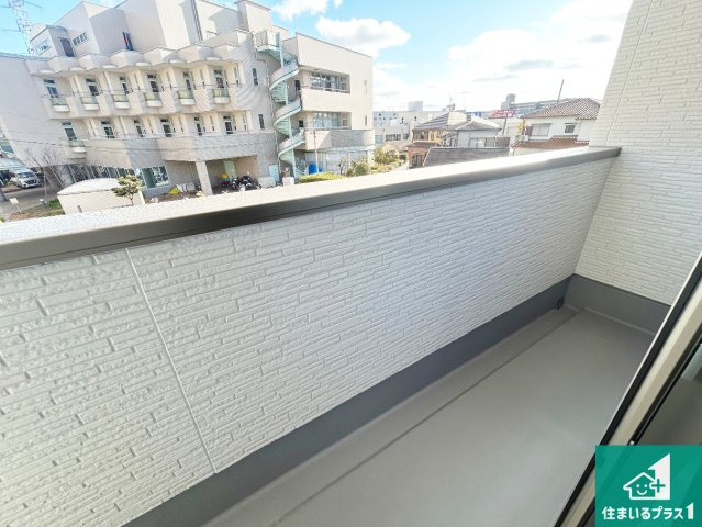 宝塚市小浜　第1期　新築一戸建てのバルコニー|日当たりのよいバルコニー！お部屋が開放的に！