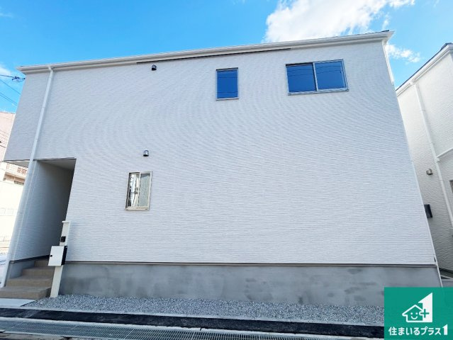 宝塚市小浜　第1期　新築一戸建ての外観|安心の10年保証！外観を美しく保ち、雨水で汚れを落とします！気になることがありましたら、お気軽にお問い合わせください！