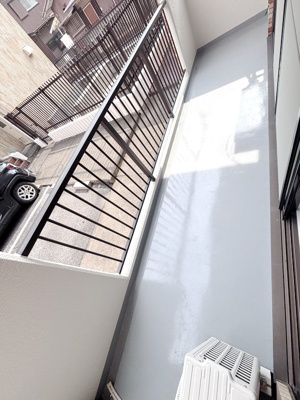 【バルコニー】 | 森田マンション２号棟 | 暖かな日差しのふりそそぐバルコニー