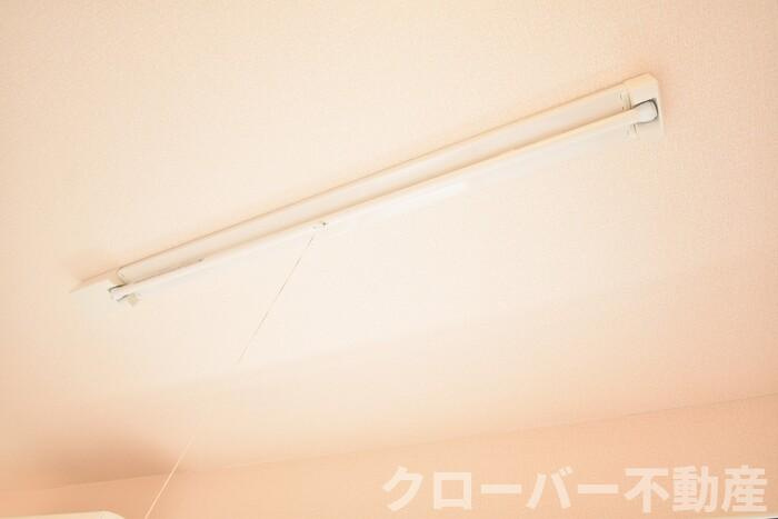 ファミール A棟の設備|室内物干し